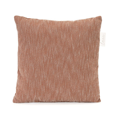 Laui Lounge outdoor kussen Slow Alezan 50x50 cm in warm kastanjebruin