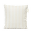 Laui Lounge outdoor kussen The Riviera Merinque 50x50 cm met streepdessin in gebroken wit
