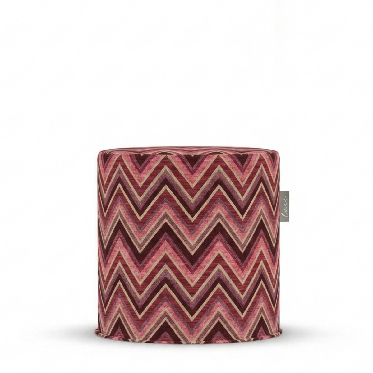 Laui Lounge Outdoor Pouf Acapulco Fiesta Ø44x46 cm met kleurrijk Sunbrella dessin