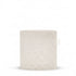 Laui Lounge Boho Outdoor Pouf Beige, ronde poef van Ø44x46 cm met geweven boho structuur