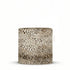 Laui Lounge Outdoor Pouf Camo Coconut Ø44x46 cm met organisch dessin in kokostinten