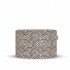 Laui Lounge Outdoor Pouf Congo Tawny Ø68x35 cm, brede ronde poef in okerbruin