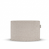 Laui Lounge Original Outdoor Pouf Ash Grey, brede ronde grijze poef van Ø68x35 cm