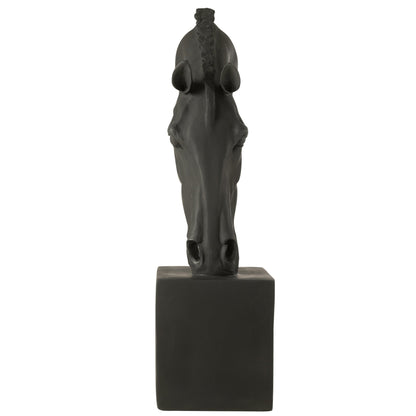 Paard Op Voet Zwart Large J-Line