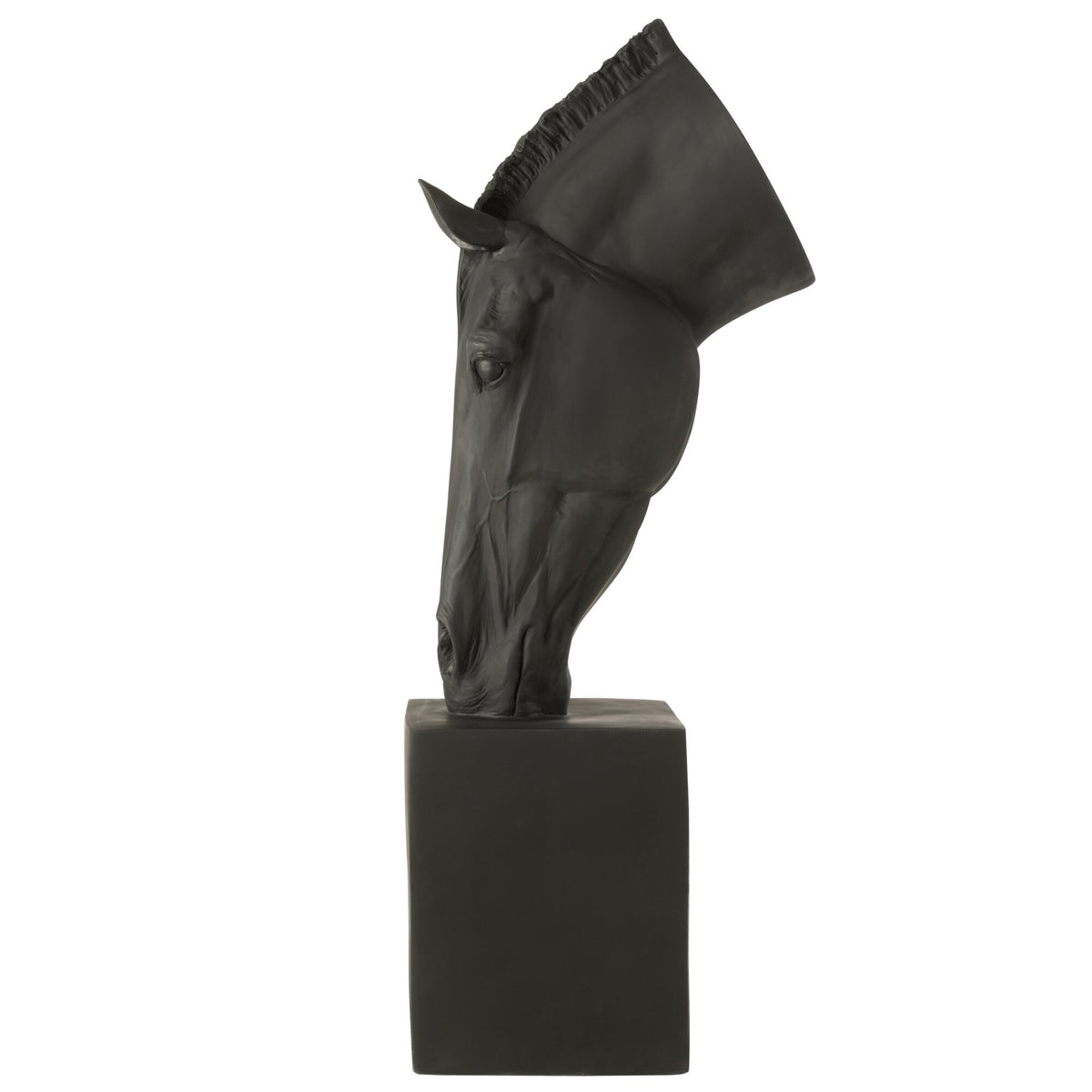 Paard Op Voet Zwart Large J-Line