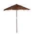 Parasol Cocobladeren Bruin Large Ø290cm J-Line - Parasol - J-Line - livinglovely.nl