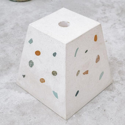 Parasolvoet voor Handgeknoopte Parasols - Happy stones - 45kg - Parasolvoet - Todo Bien - livinglovely.nl