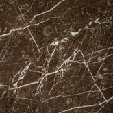 Patras side table brown marble - Bijzettafel - PTMD - livinglovely.nl