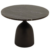 Patras side table brown marble - Bijzettafel - PTMD - livinglovely.nl