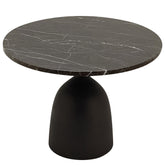 Patras side table brown marble - Bijzettafel - PTMD - livinglovely.nl