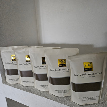 Pearl Candle Wax 500gr Bruin PTMD - Kaars - PTMD - livinglovely.nl