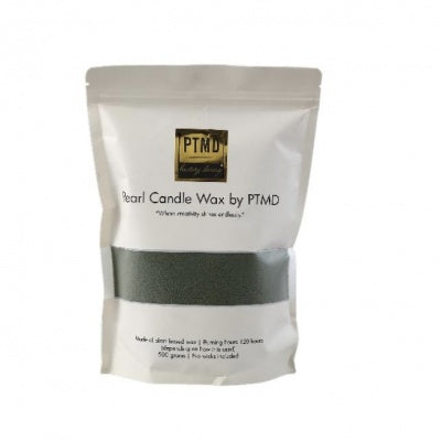 Pearl Candle Wax 500gr Donker Groen PTMD - Kaars - PTMD - livinglovely.nl