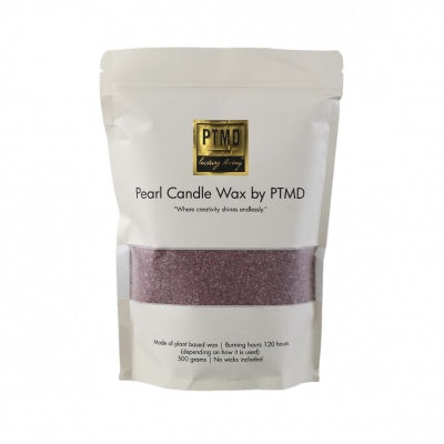 Pearl Candle Wax 500gr Pink PTMD - Kaars - PTMD - livinglovely.nl