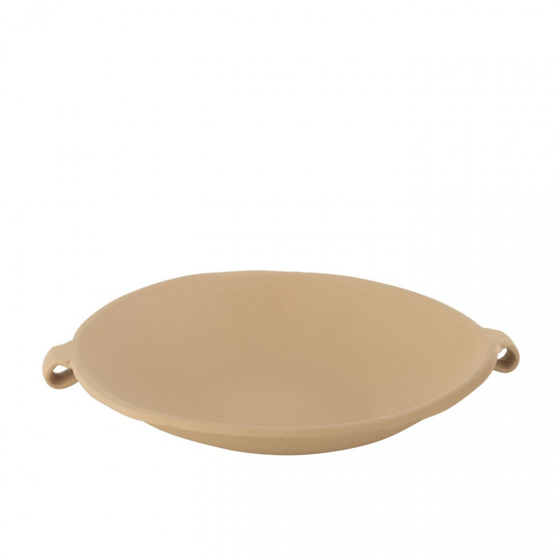 Plateau Agra Aluminium Beige - Plateau - J-Line - livinglovely.nl