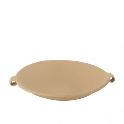 Plateau Agra Aluminium Beige - Plateau - J-Line - livinglovely.nl