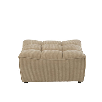 Poef Modulaire Sofa Donker Beige J-Line