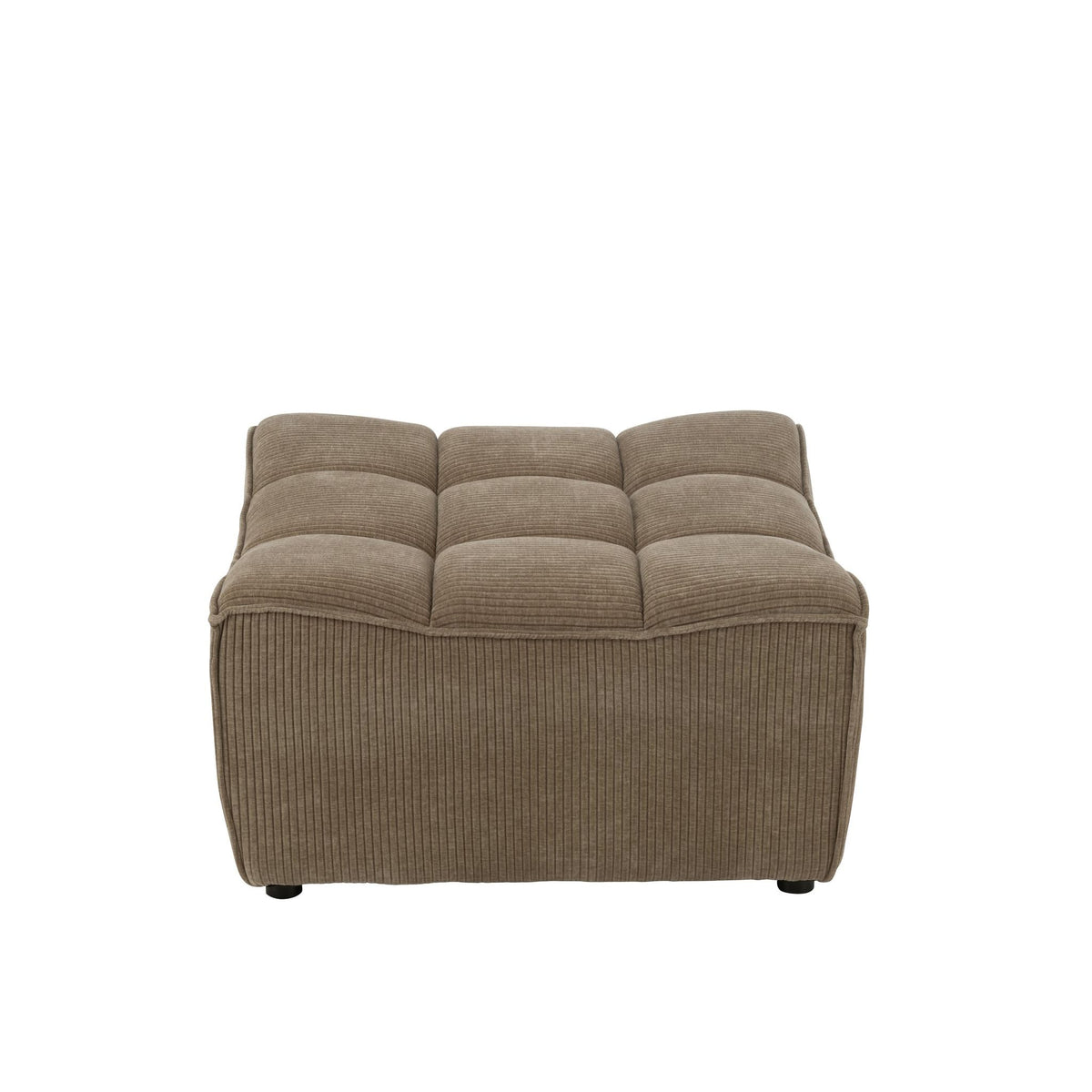 Poef Modulaire Sofa Donker Taupe J-Line