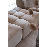 Poef Modulaire Sofa Donker Taupe J-Line