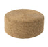 Poef Rond Zeegras Naturel - Poef - J-Line - livinglovely.nl
