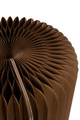 Poef Vouwbaar Papier Camel Dia36cmxh42cm J-Line - Poef - J-Line - livinglovely.nl