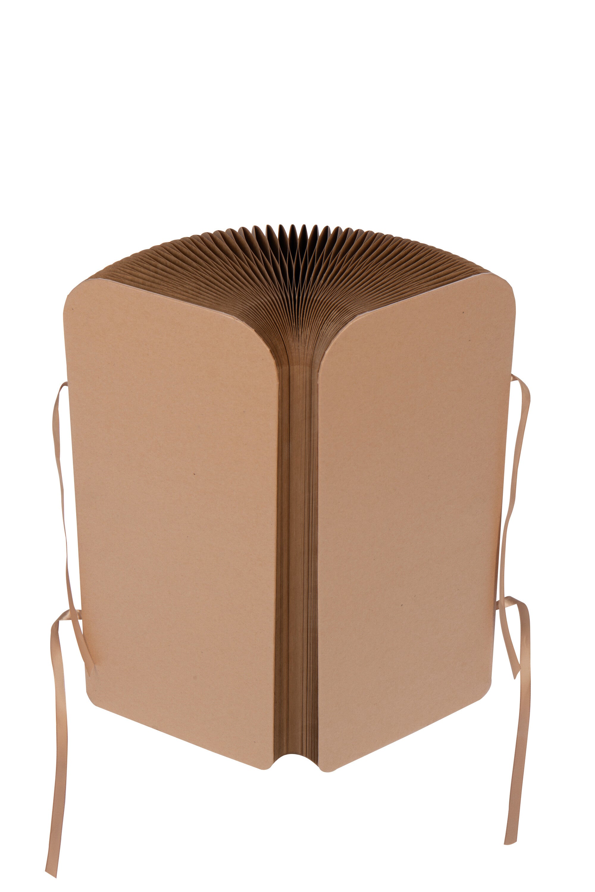 Poef Vouwbaar Papier Camel Dia36cmxh42cm J-Line - Poef - J-Line - livinglovely.nl