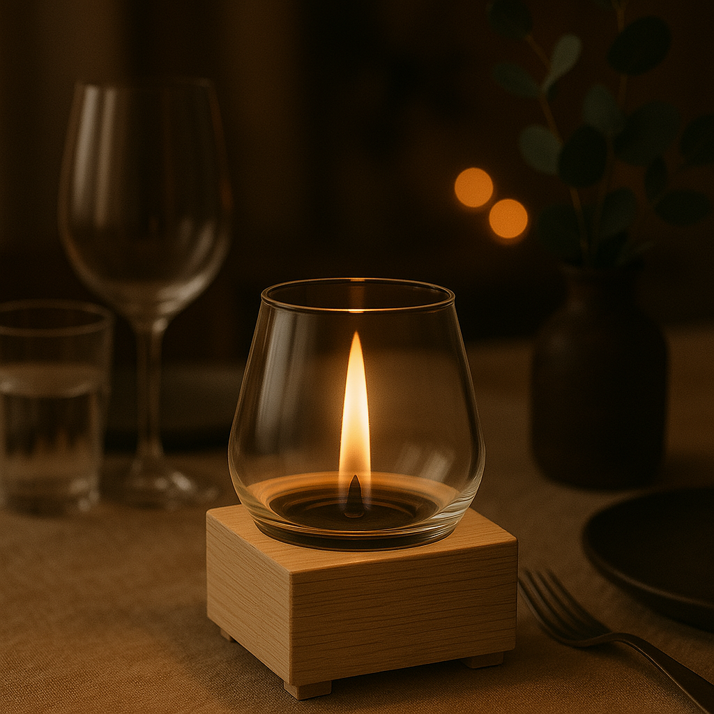 Poppy 17 White Oak Tafelhaard Tenderflame - Tafelhaard - Tenderflame - livinglovely.nl