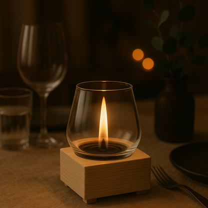 Poppy 17 White Oak Tafelhaard Tenderflame - Tafelhaard - Tenderflame - livinglovely.nl