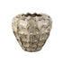 Pot Cedric Cream Keramiek Rond Wavy Mixed Color XL Dia30xH28cm PTMD - Pot - PTMD - livinglovely.nl