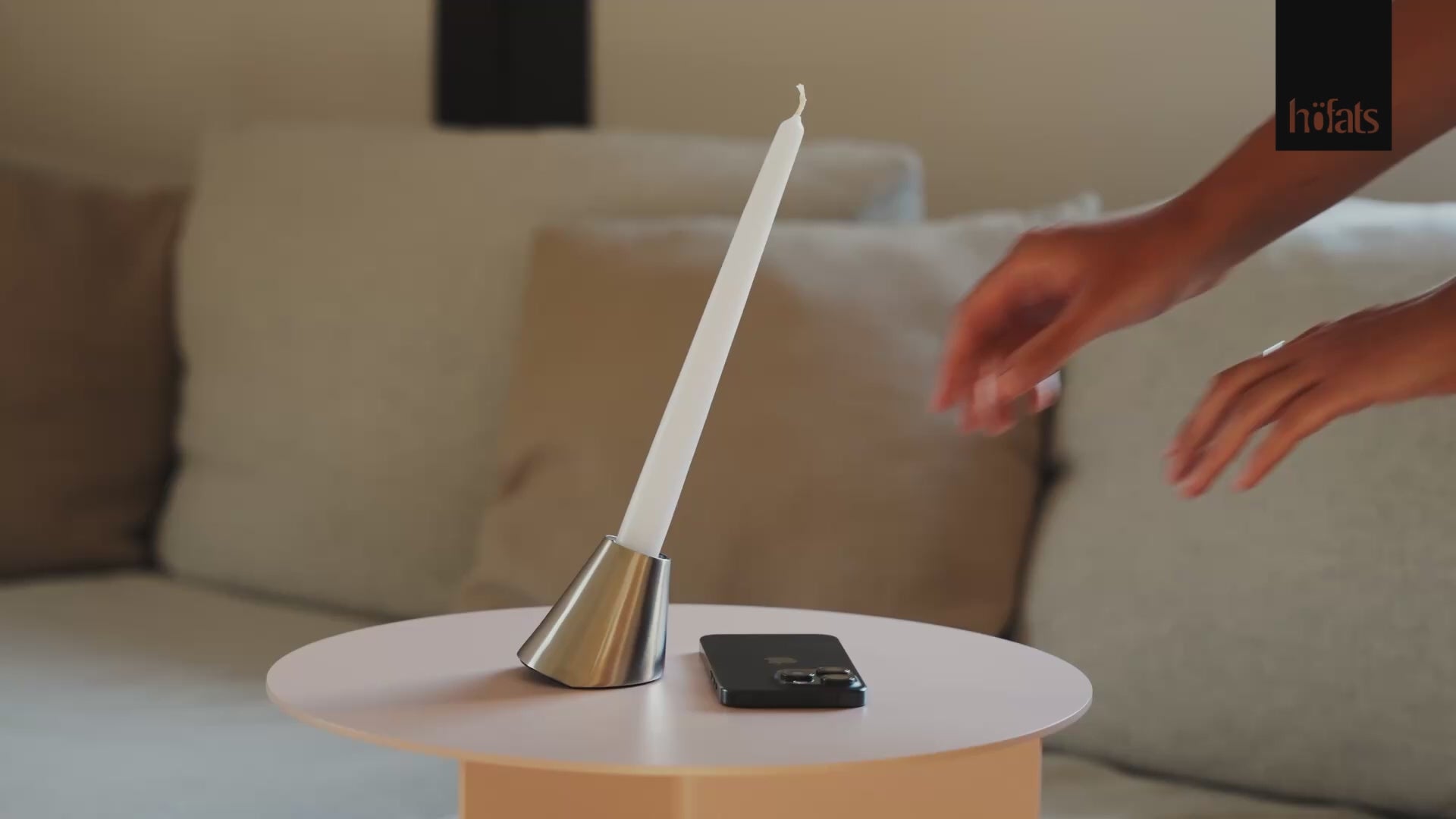 Digi Detox Kaarsenhouder Höfats