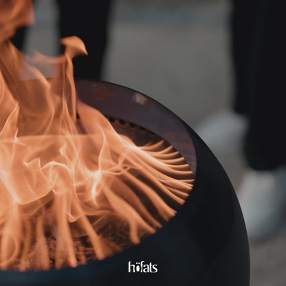 MOON 45 Vuurkorf Laag All Black Höfats