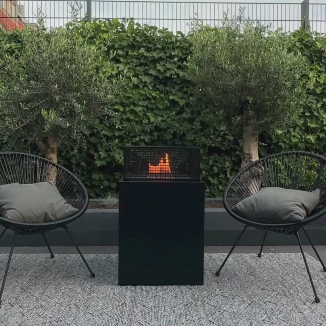 Agni 50 Zwart Buitenhaard Tenderflame