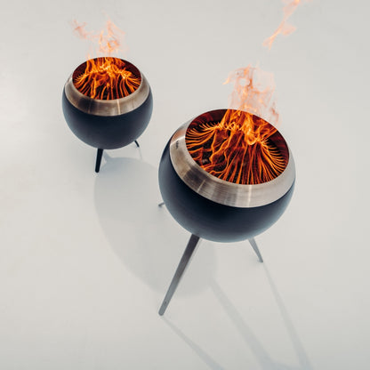 MOON 45 Vuurkorf Hoog Zilver Höfats