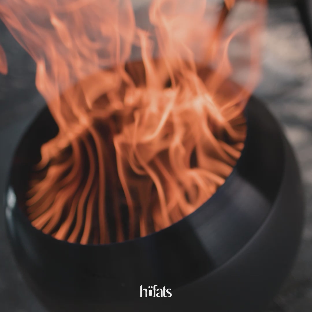 MOON 45 Vuurkorf Laag All Black Höfats