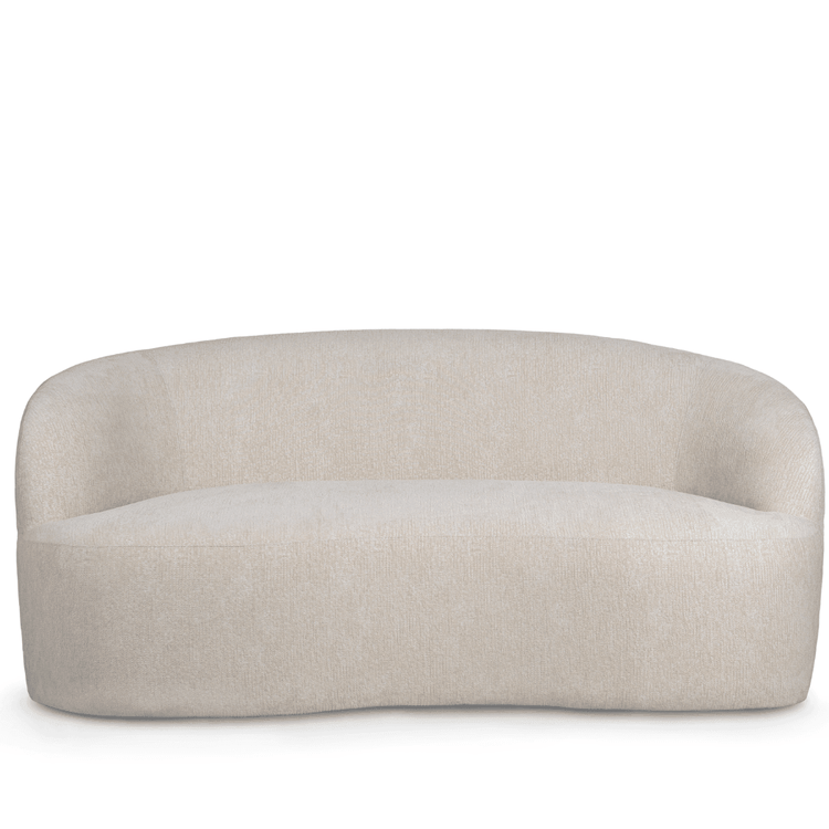 PTMD Bohne Cream 9901 Nanci Fabric 2 Seater Sofa , Bank , PTMD , livinglovely.nl