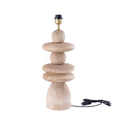 PTMD Tafellampvoet Callain Mango Rond - Tafellamp - PTMD - livinglovely.nl