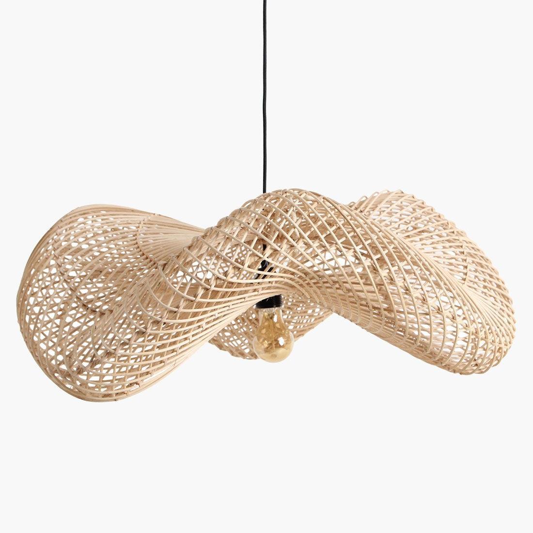 Raw Materials Wave Hanglamp Naturel Large , Hanglamp , Raw Materials , livinglovely.nl