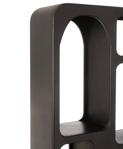 Rek Cave Mangohout Zwart - Rek - J-Line - livinglovely.nl