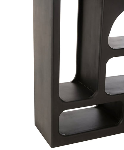 Rek Cave Mangohout Zwart - Rek - J-Line - livinglovely.nl