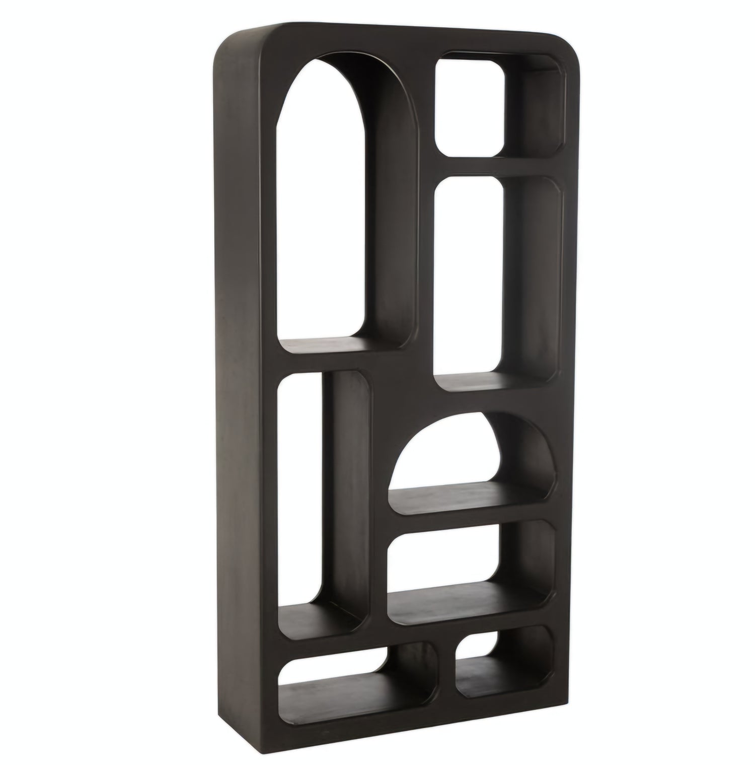 Rek Cave Mangohout Zwart - Rek - J-Line - livinglovely.nl