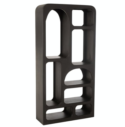 Rek Cave Mangohout Zwart - Rek - J-Line - livinglovely.nl