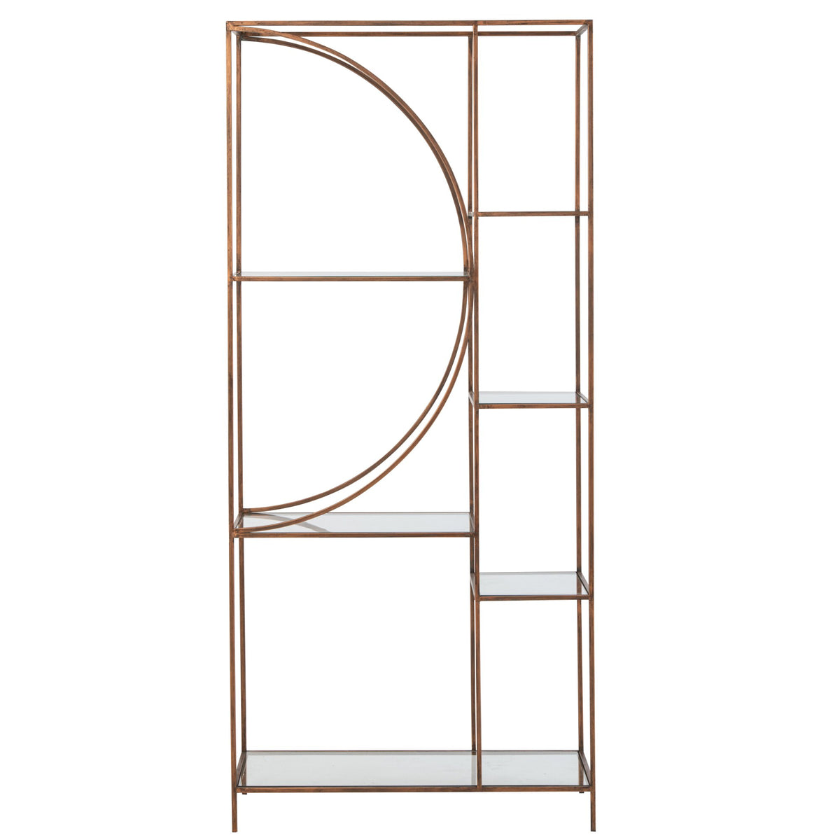 Rek IJzer Glas Brons J-Line