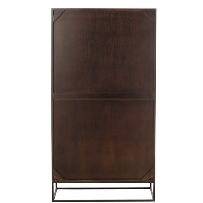 Rek Mode Mango Hout/Mdf Bruin