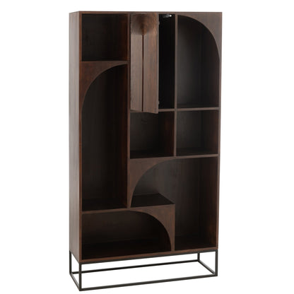 Rek Mode Mango Hout/Mdf Bruin