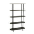 Rek Ovaal Metaal Zwart J-Line - Rek - J-Line - livinglovely.nl