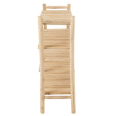 Rek Ranch Teak Hout Naturel - Rek - J-Line - livinglovely.nl