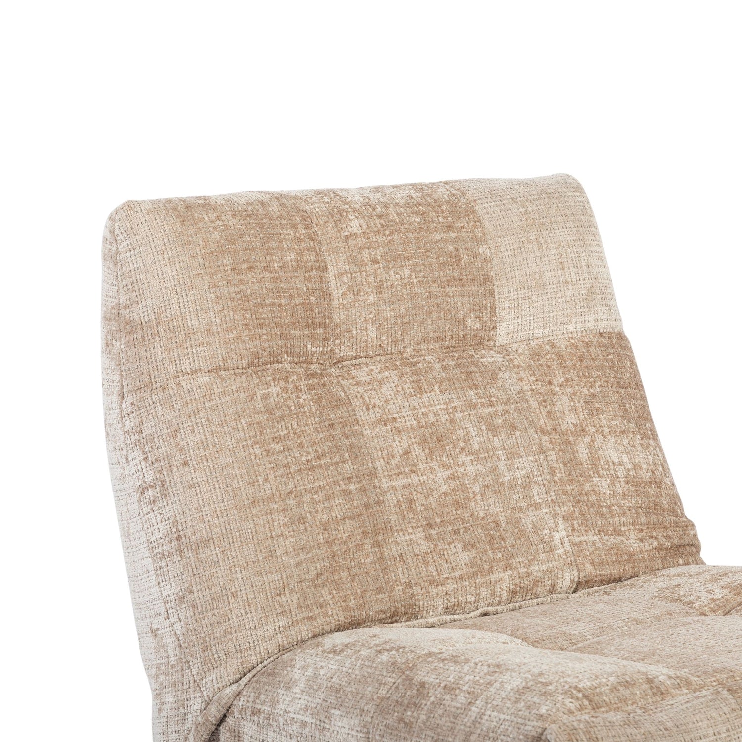 Relaxfauteuil Chill Beige van Starfurn, draaibare relaxfauteuil bekleed met stof Cremona 14
