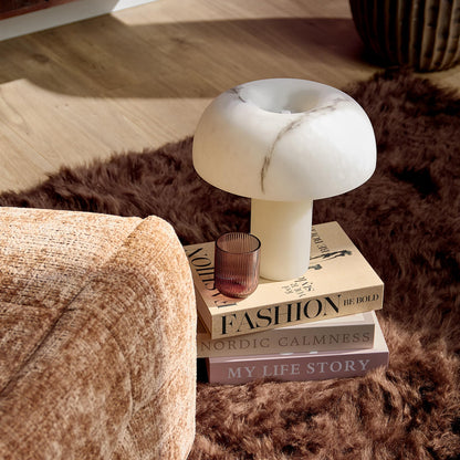 Relaxfauteuil Chill Cinnamon van Starfurn, onderhoudsvriendelijke stof die je afneemt met een vochtige doek