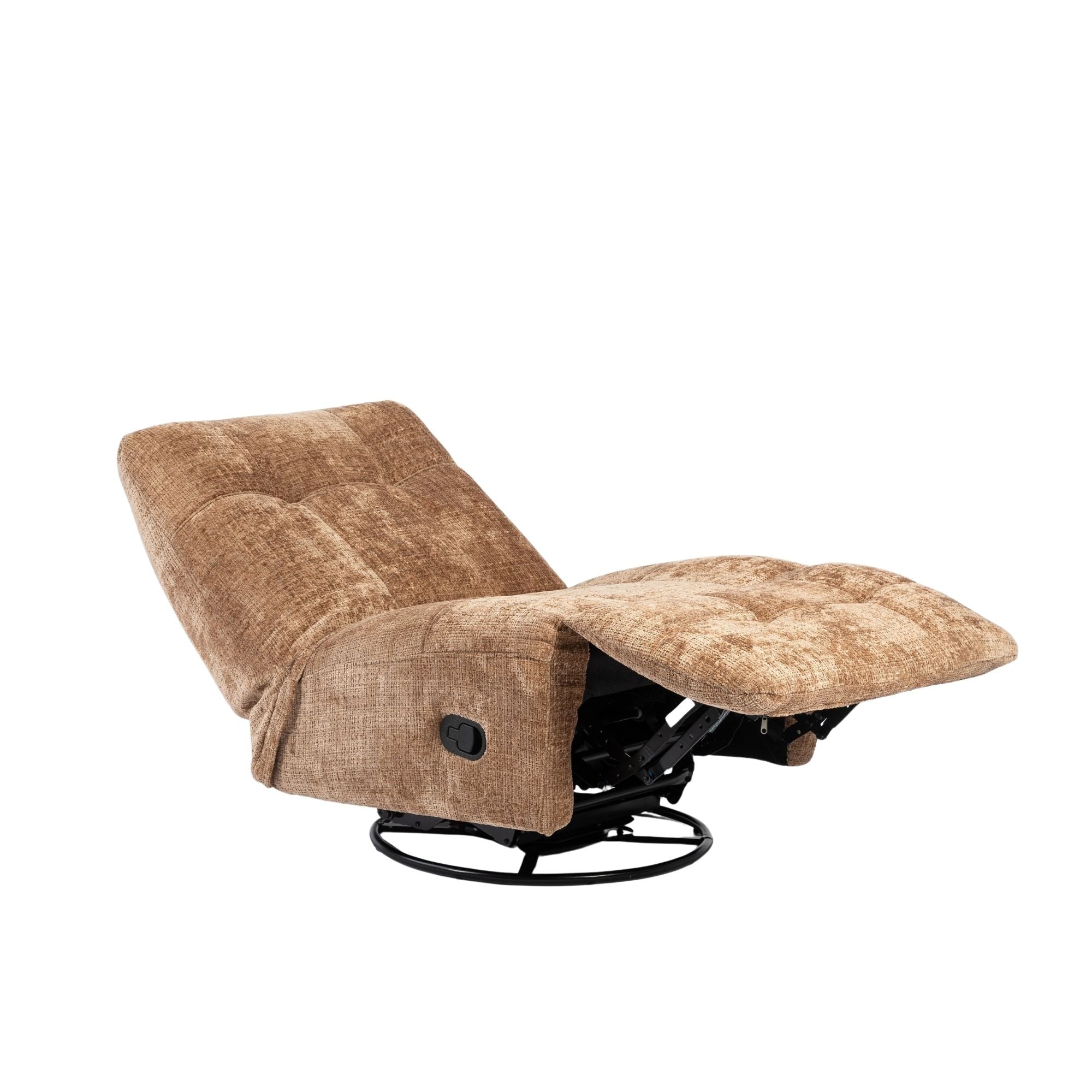 Relaxfauteuil Chill Cinnamon van Starfurn, ruime zitting met zitdiepte van 59 cm