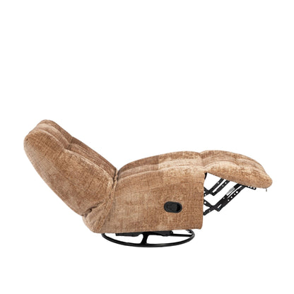 Relaxfauteuil Chill Cinnamon van Starfurn, lichte schommelstand voor extra ontspanning