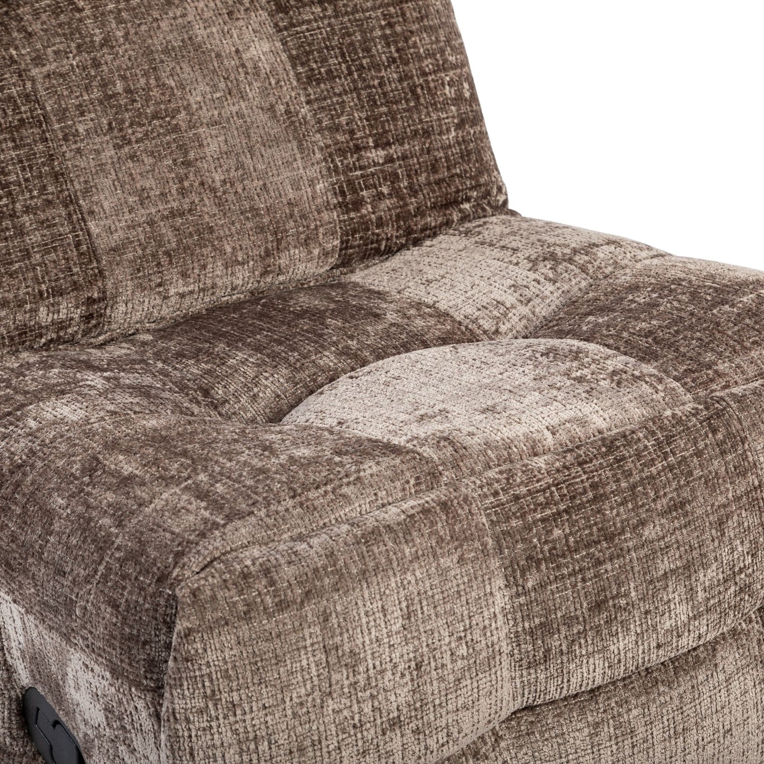 Relaxfauteuil Chill Clay van Starfurn, kantelbare rugleuning en uitklapbare voetsteun